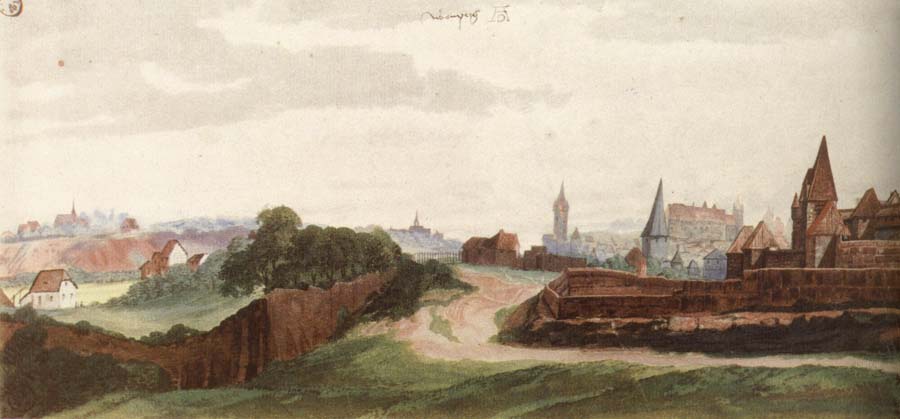 Nuremberg Seen From the south